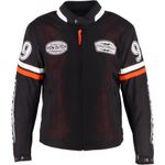 Von Dutch - California Men Air Mesh Jacket / Черно-оранжевый