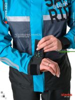 Dry Rain Дождевая куртка / Женская / Черно-синяя