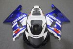 Комплект пластика для мотоцикла Suzuki GSX-R600/750 01-03 Сине-Белый COLOR+