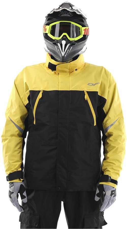 Дождевая куртка Quad / Черно-желтый