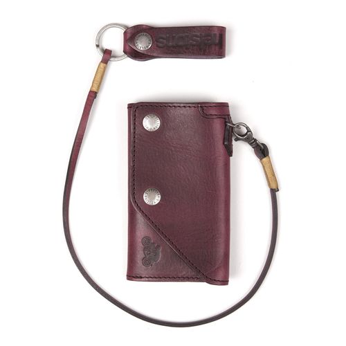 Old Wallet Cuir + Lacet / Бордовый