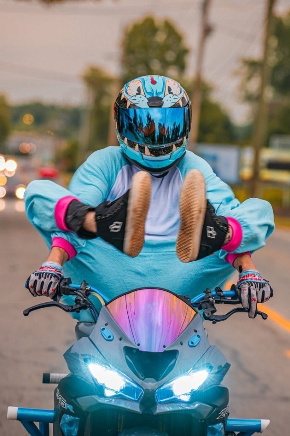 Airform Mips Nine Lives / Синий