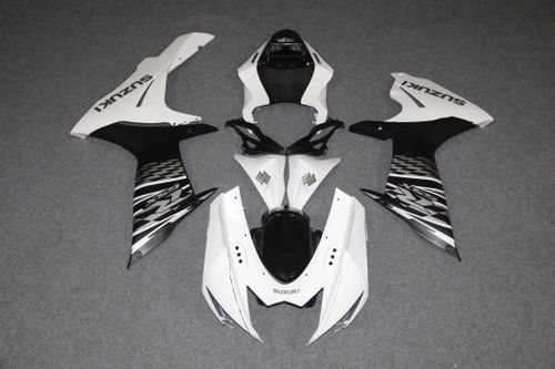 Комплект пластика для мотоцикла Suzuki GSX-R600/750 11-15 Бело-Серебрянный COLOR+