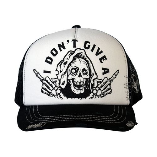 FTW Reaper trucker cap / Бело-черный