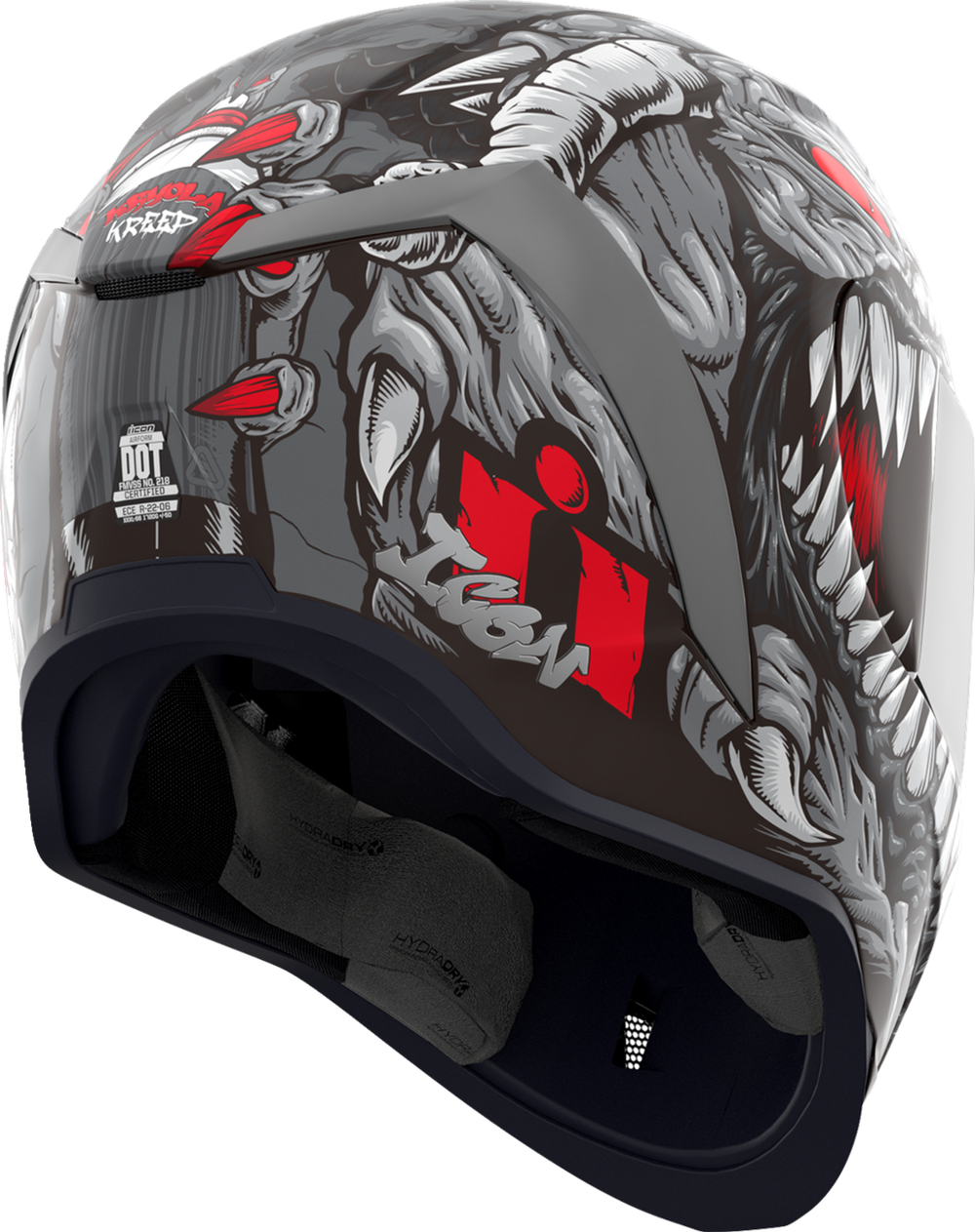 Airform Kryola Kreep MIPS / Серо-красный