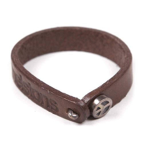 Bracelet Peace / Темно-коричневый