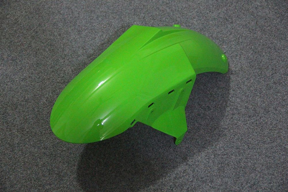 Комплект пластика для мотоцикла Kawasaki ZX-10R 06-07 Зелено-Черный