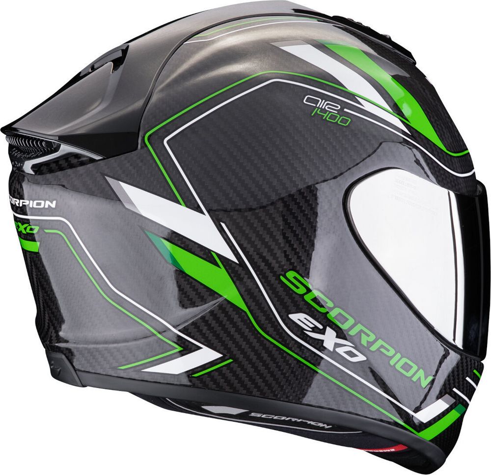 Exo-1400 Evo 2 Carbon Air Mirage / Черно-зеленый