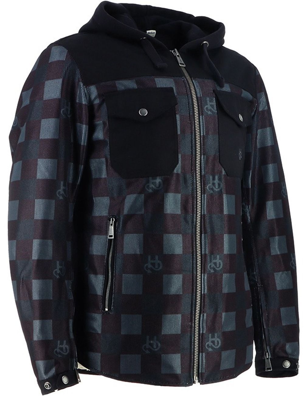 Wood Air Canvas-Mesh / Черно-серый