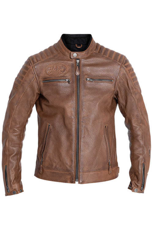 Storm Leather Jacket / Коричневый