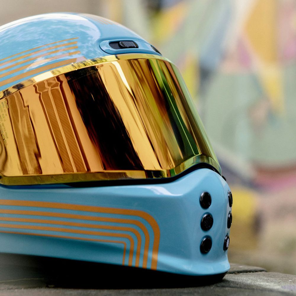 V10 Foni MC27 / Оранжево-голубой