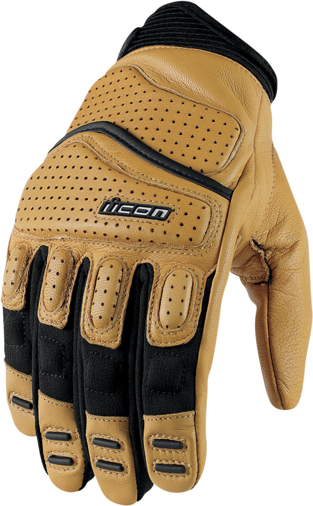 Мотоперчатки - ICON SUPERDUTY 2 (коричневые)