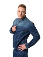 Ghost / Slim fit Cordura Denim стрейч / Синий