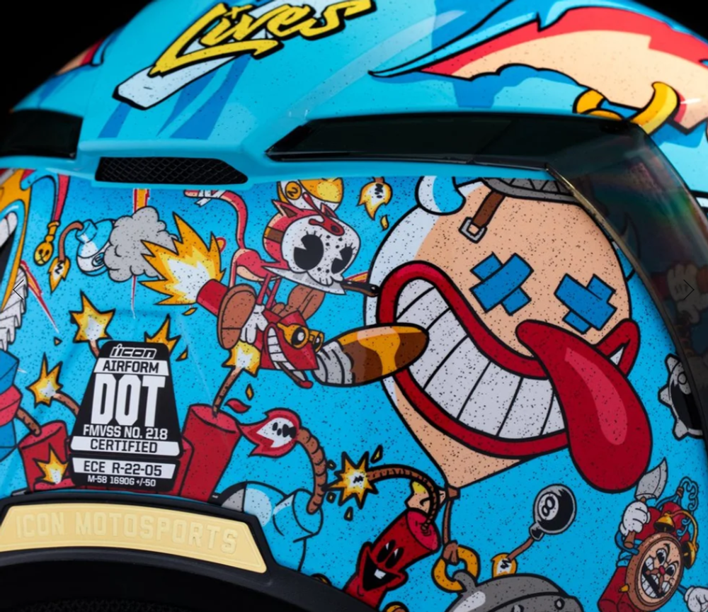 Airform Mips Nine Lives / Синий