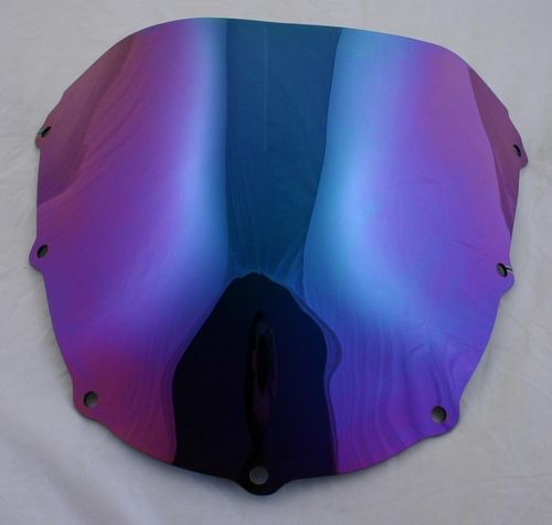 Ветровое стекло для мотоцикла Honda CBR954RR 02-03 DoubleBubble Иридий