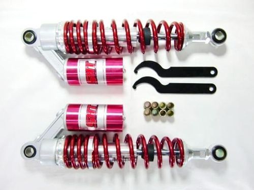 Задние амортизаторы для мотоцикла Honda CB400 92-07 Красный