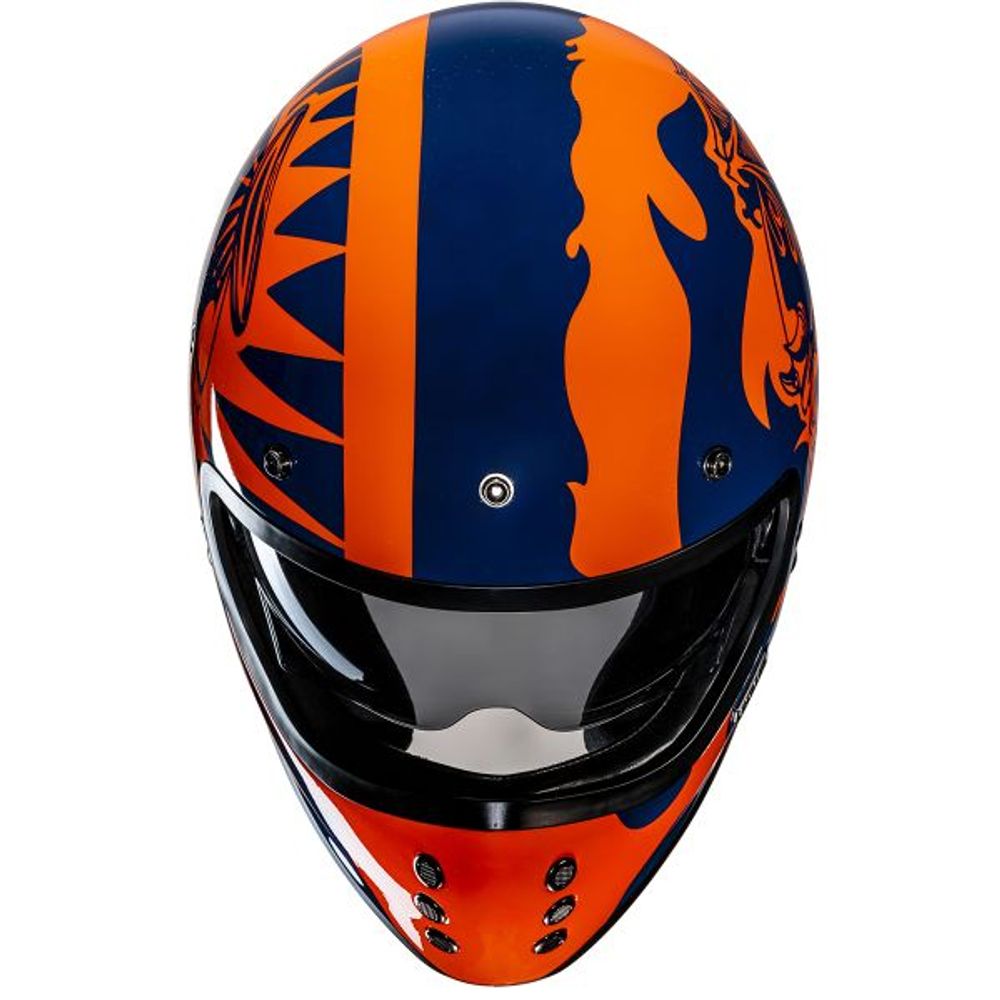 V60 Flame MC27 / Сине-оранжевый