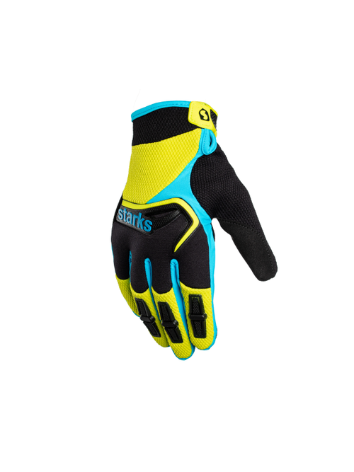 Перчатки для кросса -- Phoenix V2 / Голубой