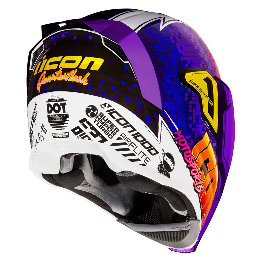 Airflite Quarterflash Helmet / Фиолетовый