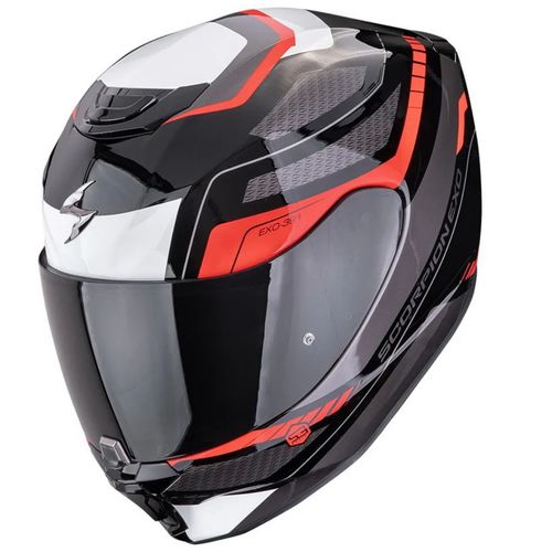 Купить Мотошлем Интеграл Scorpion EXO EXO-391 Leo / Черно-красный