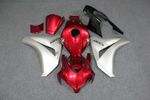 Комплект пластика для мотоцикла Honda CBR 1000RR 08-11 Красно-Серебрянный COLOR+