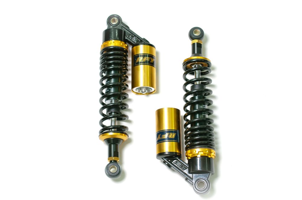 Задние амортизаторы для мотоцикла Honda CB400 92-07 Черный