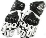 Мотоперчатки - ALPINESTARS GP PRO (черно-белые)