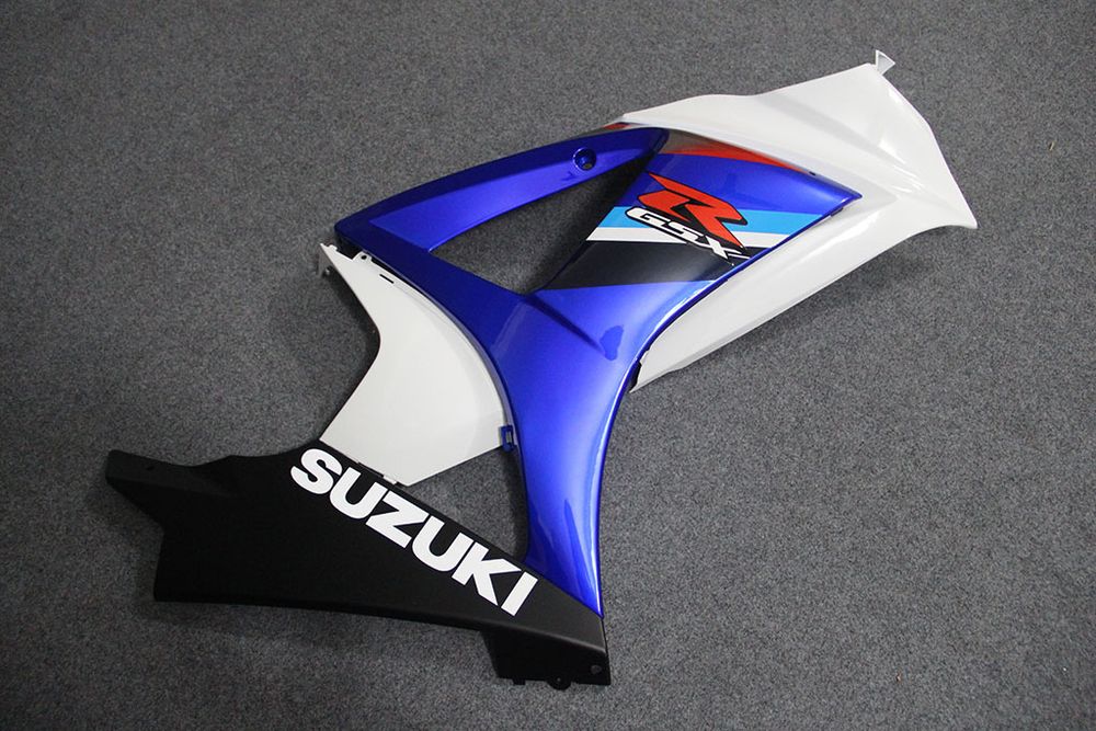 Комплект пластика для мотоцикла Suzuki GSX-R1000 07-08 Бело-Синий COLOR+