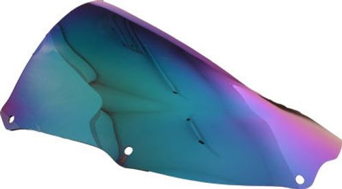 Ветровое стекло для мотоцикла Kawasaki ZX-6R 00-02 DoubleBubble Иридий