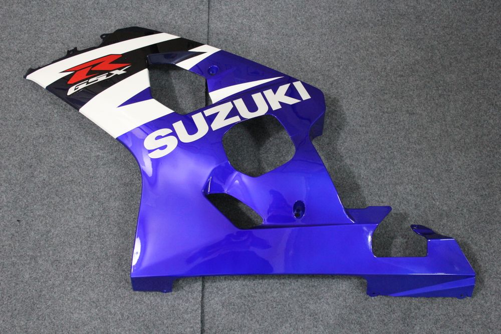 Комплект пластика для мотоцикла Suzuki GSX-R600/750 04-05 Сине-Белый(белый хвост)