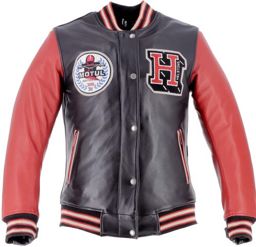 Student Cuir Rag Motul / Черно-красный