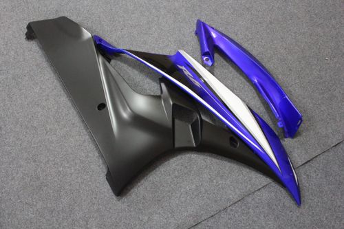 Комплект пластика для мотоцикла Yamaha YZF-R6 06-07 Сине-Черный COLOR+