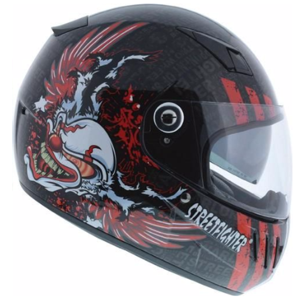 Мотошлем - STREETFIGHTER STAGE 2 CLOWN WINGS