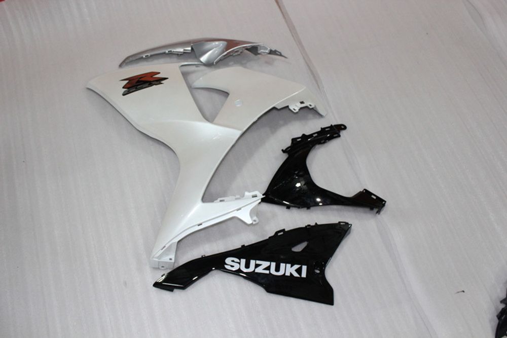 Комплект пластика для мотоцикла Suzuki GSX-R1000 09-15 Белый Заводской