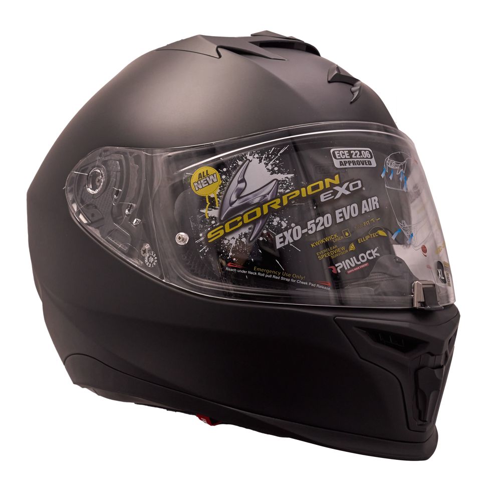 EXO-520 Evo Air Solid / Матовый / Черный