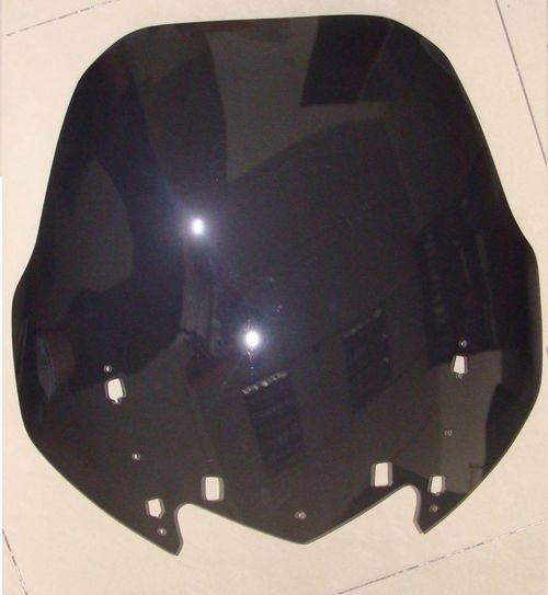 Ветровое стекло для мотоцикла Yamaha FJR1300 01-05 DoubleBubble Черное