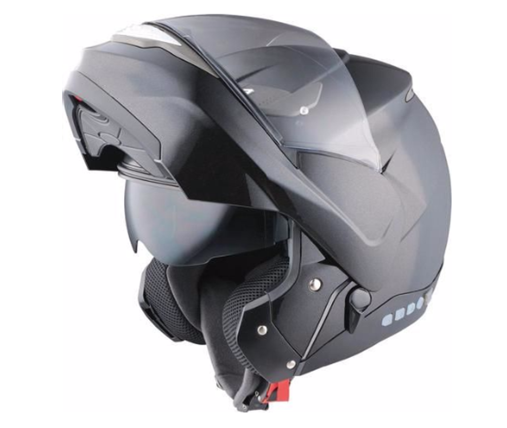 Мотошлем - PROBIKER KX5 Z-LINK 2.0 (металлик, черный)