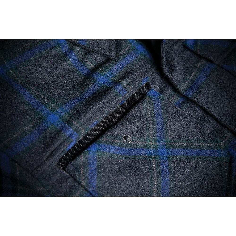 Upstate Riding Flannel / Черно-синий