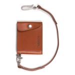 Mini Wallet Cuir + Lacet / Коричневый