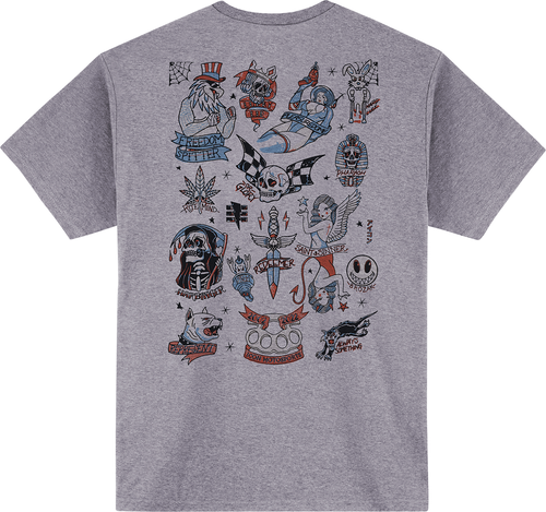 Stick-N-Poke T-Shirt / Серый