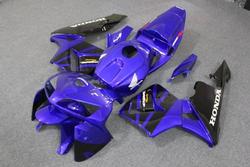 Комплект пластика для мотоцикла Honda CBR 600 RR 05-06 Сине-Черный