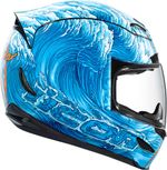 Мотошлем - ICON AIRMADA ELEMENTAL (оранжево-голубой)