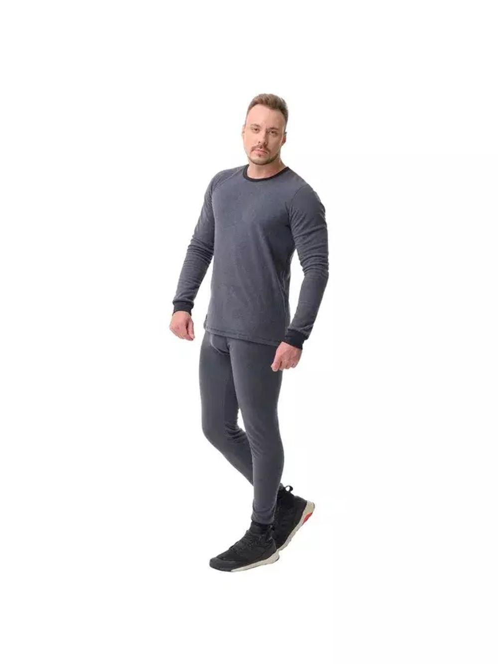 Термокофта Warm Fleece Shirt / Серый