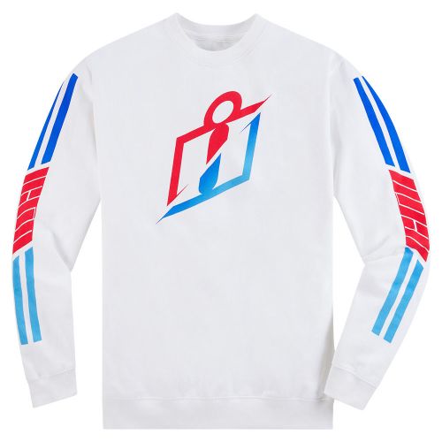Купить Мотоодежда Толстовка Icon RS Gradient Crew / Белый