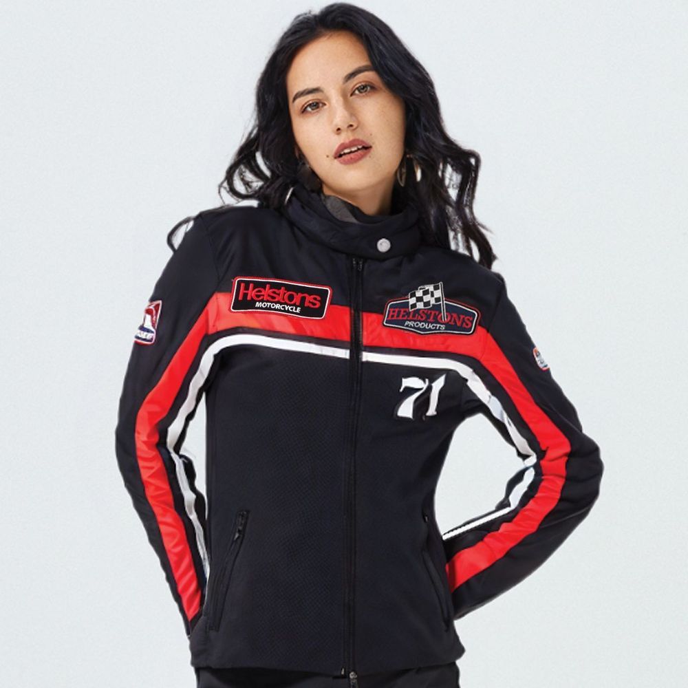 Sturgis Air Tissu-Mesh / Женская / Черно-красный