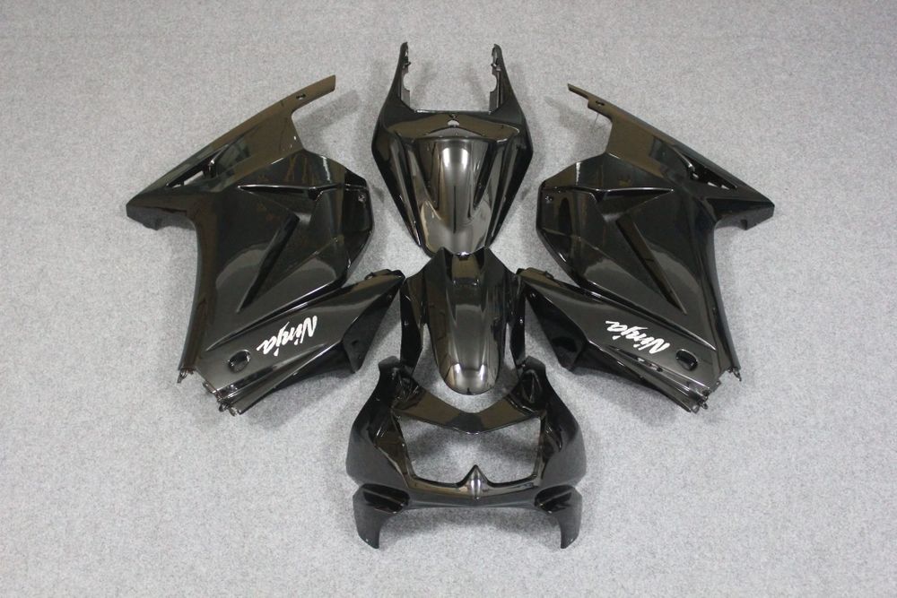 Комплект пластика для мотоцикла Kawasaki Ninja 250R Черный