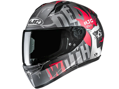 Купить Мотошлем Интеграл HJC C10 Fop MC1SF / Серо-красный