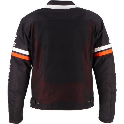 Von Dutch - California Men Air Mesh Jacket / Черно-оранжевый