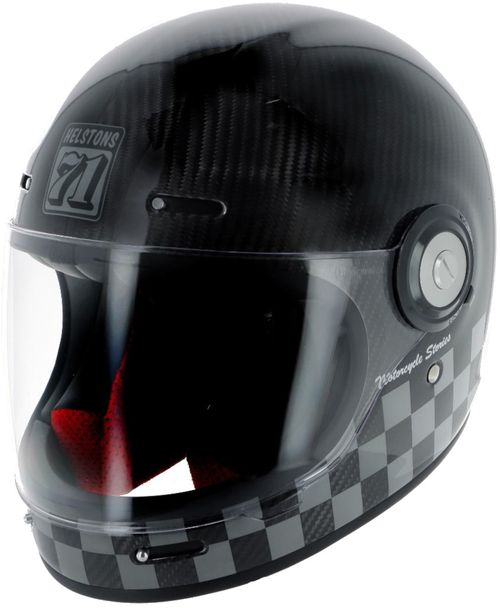 Casque Course Full Face Carbone / Черный