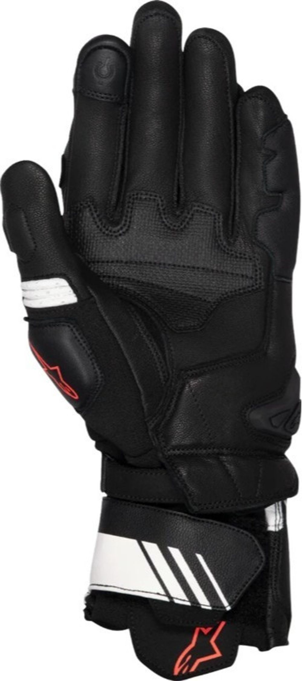 Gloves GP Plus R V3 Leather / Бело-черный